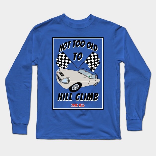 Hill climb MG Long Sleeve T-Shirt by BishBashBosh